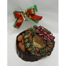 Christmas Wreath Chocolate Box (Small)